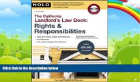 Books to Read  California Landlord s Law Book: Rights   Responsibilities  Best Seller Books Best