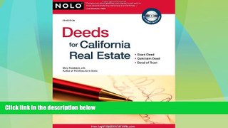 Must Have PDF  Deeds for California Real Estate  Full Read Most Wanted