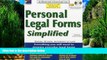 Big Deals  Personal Legal Forms Simplified: The Ultimate Guide to Personal Legal Forms  Full