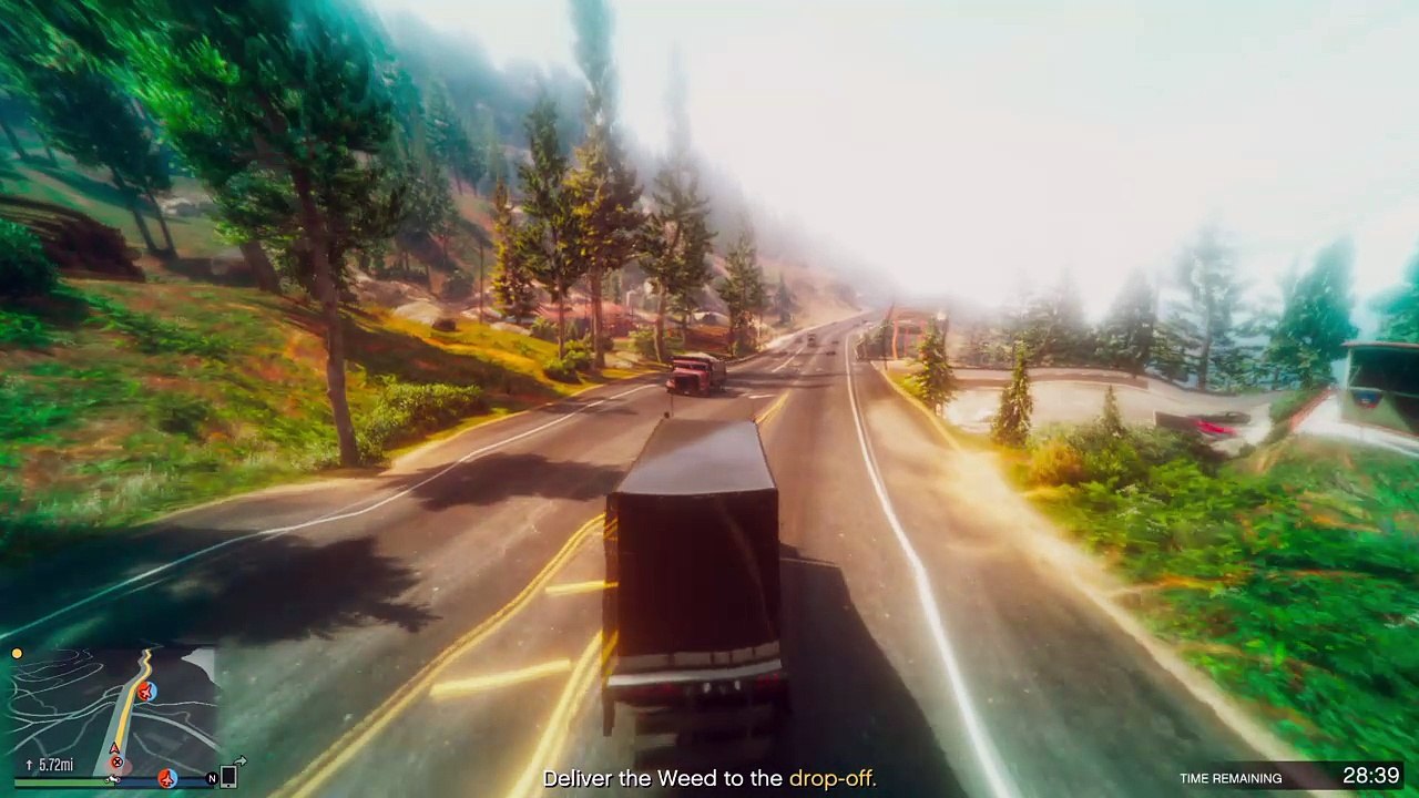 Grand Theft Auto V weed drop