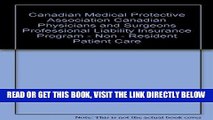 [New] Ebook Canadian Medical Protective Association Canadian Physicians and Surgeons Professional