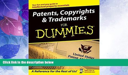 Big Deals  Patents, Copyrights and Trademarks For Dummies  Best Seller Books Best Seller