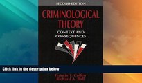 Big Deals  Criminological Theory: Context and Consequences  Best Seller Books Best Seller