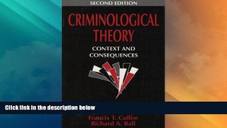 Big Deals  Criminological Theory: Context and Consequences  Best Seller Books Best Seller