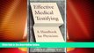 Big Deals  Effective Medical Testifying: A Handbook for Physicians, 1e  Best Seller Books Most