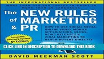 [Ebook] The New Rules of Marketing and PR: How to Use Social Media, Online Video, Mobile