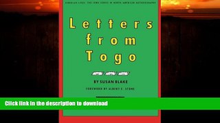 FAVORITE BOOK  Letters from Togo (Singular Lives) FULL ONLINE