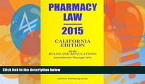 Big Deals  Pharmacy Law 2015  Full Ebooks Best Seller