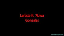 Lartiste - Gonzales ft. 7Liwa // (Paroles ⁄ Lyrics)