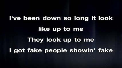 Drake - Fake Love (Official Lyrics) 🎶