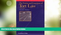 Big Deals  The Forms and Functions of Tort Law (Concepts and Insights)  Full Read Most Wanted