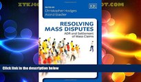 Big Deals  Resolving Mass Disputes: ADR and Settlement of Mass Claims  Best Seller Books Best Seller