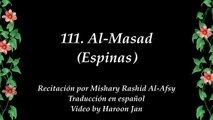 Quran 111 Al-Masad Spanish Translation