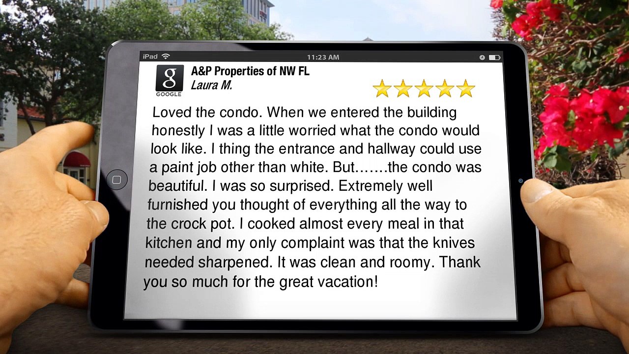 A&P Properties of NW FL PensacolaAmazingFive Star Review by Laura M.