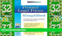 Big Deals  Personal Legal Forms Simplified  Best Seller Books Most Wanted
