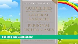 Big Deals  Guidelines for the Assessment of General Damages in Personal Injury Cases (JSB