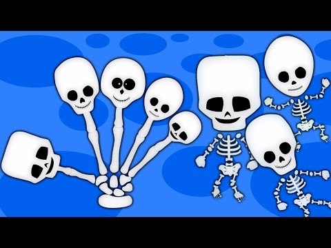 Скелет пальца семьи | потешки | дети песни | страшная песня | Scary Song | Skeleton Finger Family