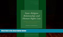 Books to Read  StateReligion Relationships and Human Rights Law (Studies in Religion, Secular