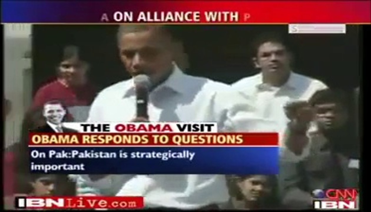 Repost this video   Indian Student Questions Obama, "Why Doesn't America Consider Pakistan a Terrorist State?" Watch Obama's Excellent Rep