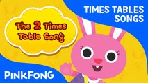 The 2 Times Table Song | Count by 2s | Times Tables Songs | PINKFONG Songs for Children