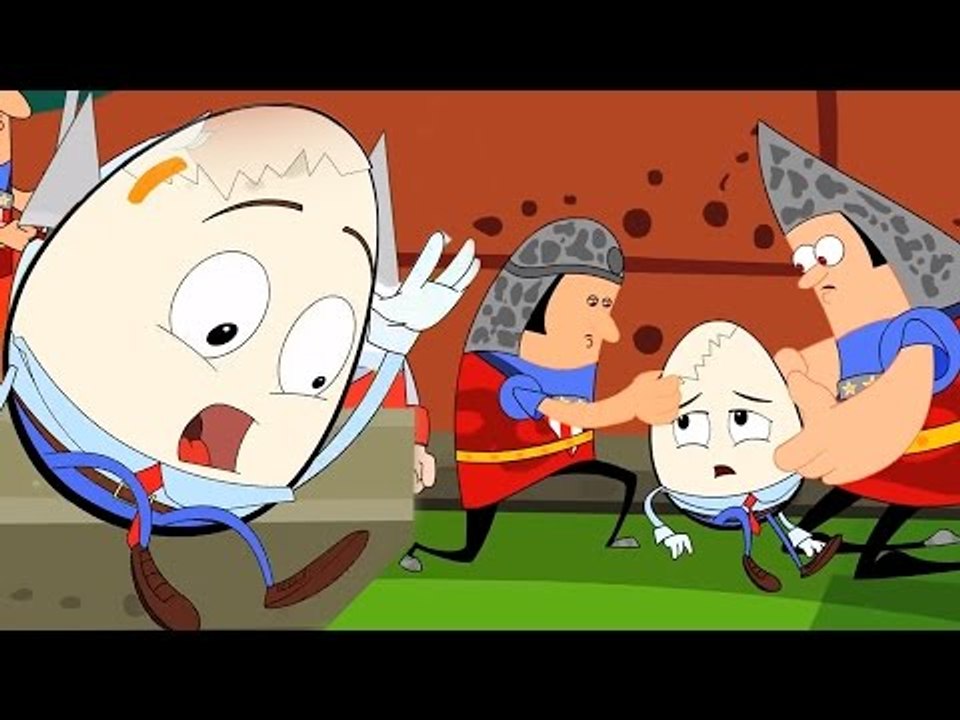 Humpty Dumpty saß auf Mauer in Deutsch | Kinderreime Zusammenstellung für Kinder