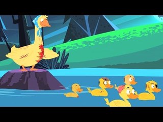 cinco patitos | canción de cuna para niños | canción para niños en español