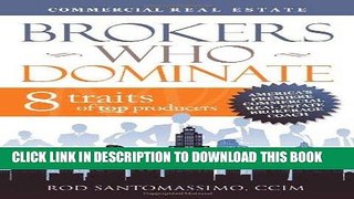 [PDF] Brokers Who Dominate 8 Traits of Top Producers Download Free