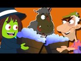 blökenblöken schwarze Schafe | Furchtsamer Cartoon für Kinder | Beliebte Kinderreim