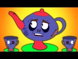I Am A Little Teapot | Sono un po 'teiera | rime per i bambini | video didattico per i bambini