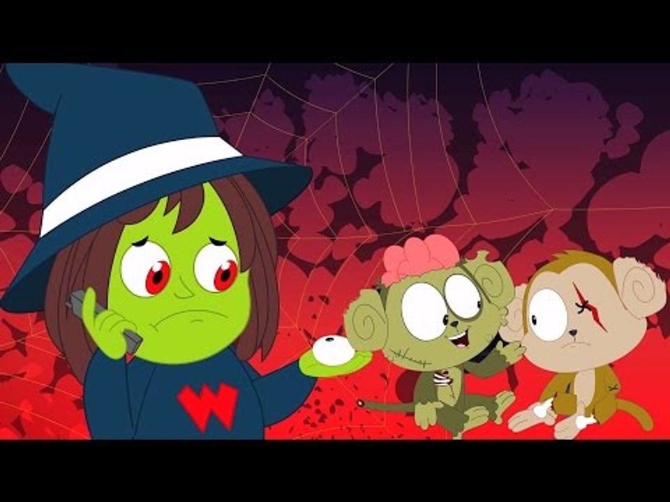 страшных пять маленьких обезьян | Helloween мул...