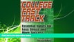 Choose Book College Fast Track: Essential Habits for Less Stress and More Success in College