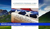 Big Deals  Constitutional Law: Governmental Powers and Individual Freedoms (2nd Edition)  Full