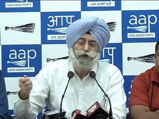 AAP's H S Phoolka Press Brief Untraceable 1984 Witness speak (In Hindi)