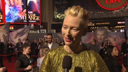 Doctor Strange World Premiere: A Stylish Tilda Swinton