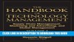 Read Now The Handbook of Technology Management, Supply Chain Management, Marketing and