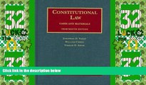 Big Deals  Constitutional Law, Cases and Materials (University Casebooks) (University Casebook