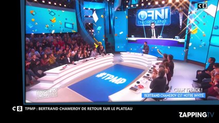 TPMP : Bertrand Chameroy de retour, il fait une déclaration à Cyril Hanouna (Vidéo)