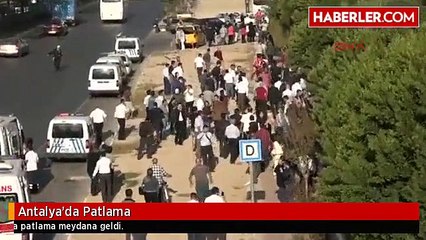 Antalya'da Patlama