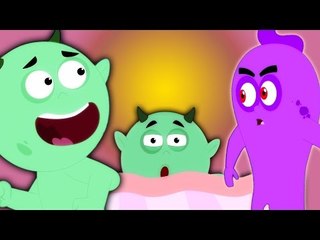 Di Naughty Ghost In La mia casa | pauroso del fumetto per i bambini | Popolare Filastrocca