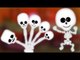 Skelett Finger Familie | Scary Cartoon für Kinder | Beliebte Kinderlieder | Skeleton Finger Family