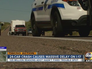 Traffic nightmare continues on I-17