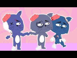 Trois petits chatons | Effrayant Cartoon pour Jeunesse | Popular Comptine | Three Little Kittens