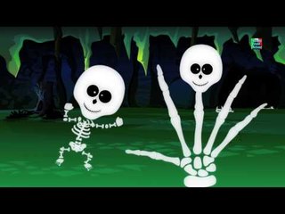 famiglia scheletro dito | rima spaventoso | bambini rima | Skeleton Finger Family | Halloween Song