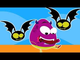 Humpty Dumpty sentado no muro | populares rima de berçário | vídeo educativo | Humpty Dumpty