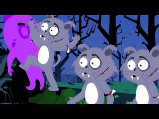 ผีซน | ฮัลโลวีเพลง | เด็กคล้องจอง | Naughty Ghost | Scary Rhymes | Kids Song | Halloween Music
