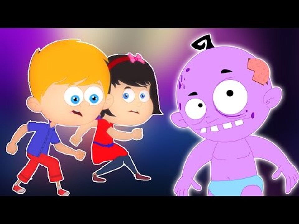 Noche de Halloween | Historieta atemorizante para los niños | rima de guardería | Halloween Night