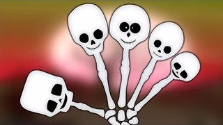 dedo familia esqueleto | niños compilación | Skeleton Finger Family | Finger Family Song | Kids Song
