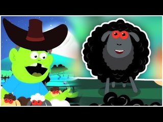 Baa Baa ovejas Negro | las rimas infantiles | Español