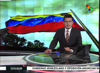 Venezuela: Diálogo entre gob. y oposición iniciará el 30 de octubre