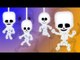 Esqueleto Dedo Família | Cartoon para crianças | berçário do rima | Scary  Skeleton Finger Family